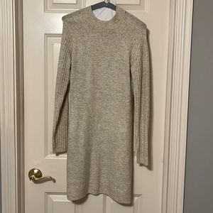 Abercrombie midi long sleeve sweater dress